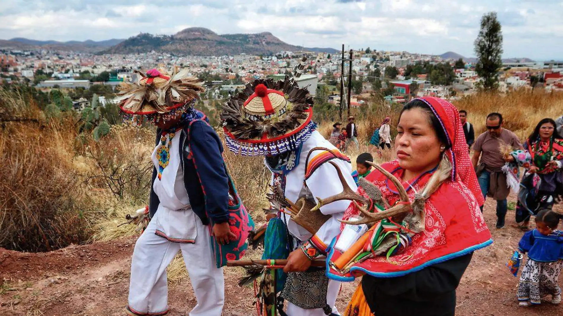 Peregrinación wixárika en Zacatecas